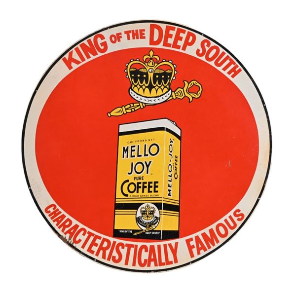 Mello Joy Coffee 36" Advertising Sign