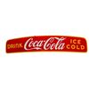 Image 1 : Coca-Cola Curved Porcelain Sign