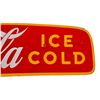 Image 4 : Coca-Cola Curved Porcelain Sign