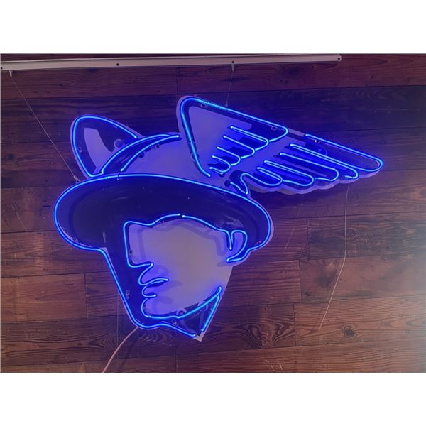 Mercury Man Neon Sign Custom Made By Todd Sanders