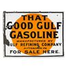 Image 2 : Good Gulf Gasoline Porcelain Sign