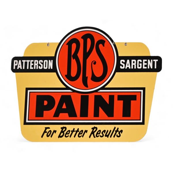 BPS Paint Porcelain Double Sided Advertising Sign