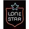 Image 1 : Lone Star Beer Shield Neon Sign NOS
