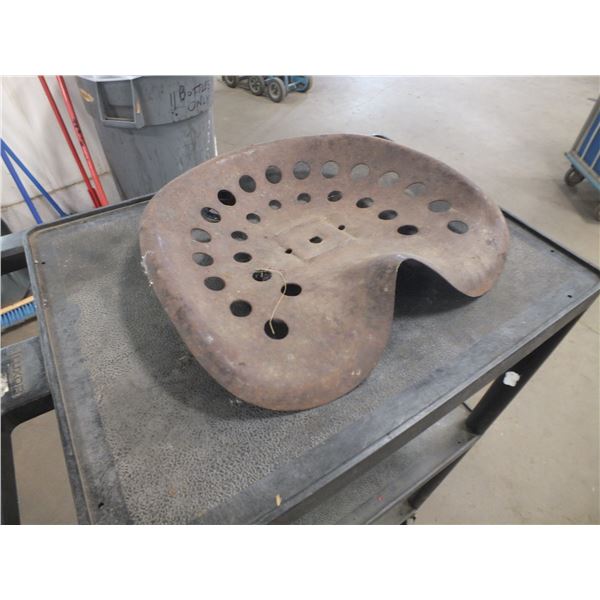 Metal Tractor Seat