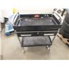 Image 1 : Metal Tool Cart On wheels