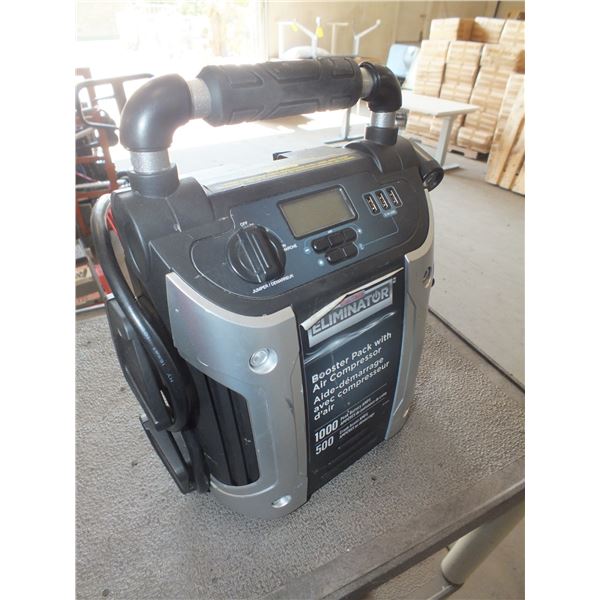 Motomaster Eliminator Booster Pack w/ Air Compressor