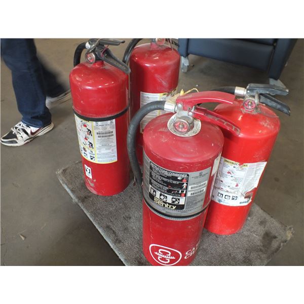 4 Fire Extinguisher's