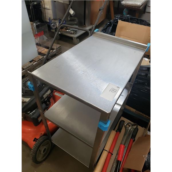 Stainless Steel Catering Cart On Wheels