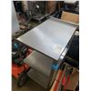 Image 1 : Stainless Steel Catering Cart On Wheels