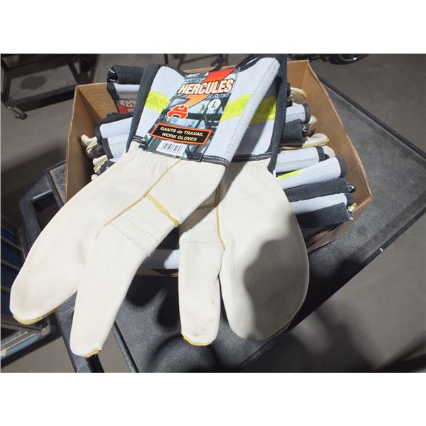 12 pairs Of Large Work Gloves