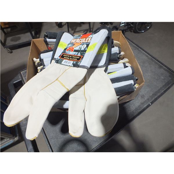 12 pairs Of Large Work Gloves