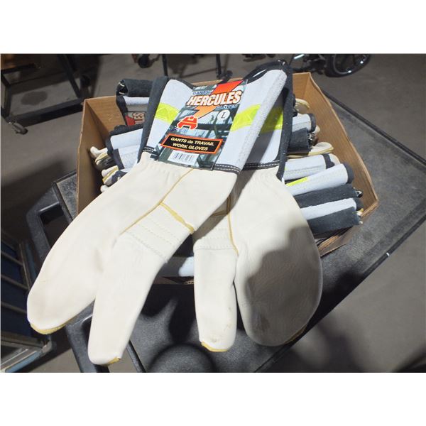 12 pairs Of Large Work Gloves