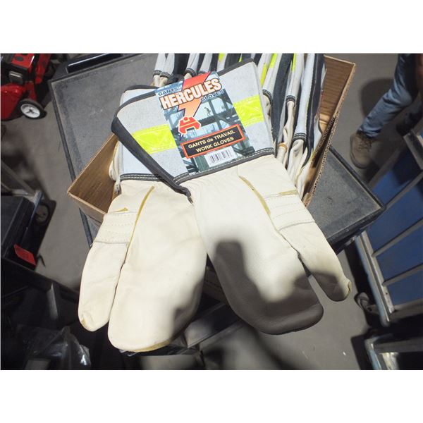 12 Pairs Of Small Work Gloves