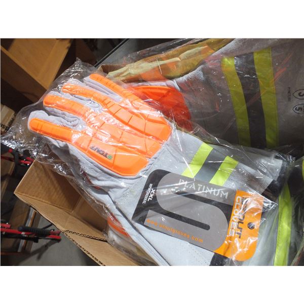 3 Pairs Of 3XL Work Gloves