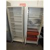Image 1 : 2 Plastic Storage cabinets On Wheels