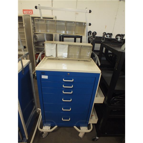 6 Drawer Storage Cart On Wheels