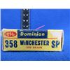 Image 2 : Collector Ammo - 358 Win. 200gr SP Dominion Cartridges