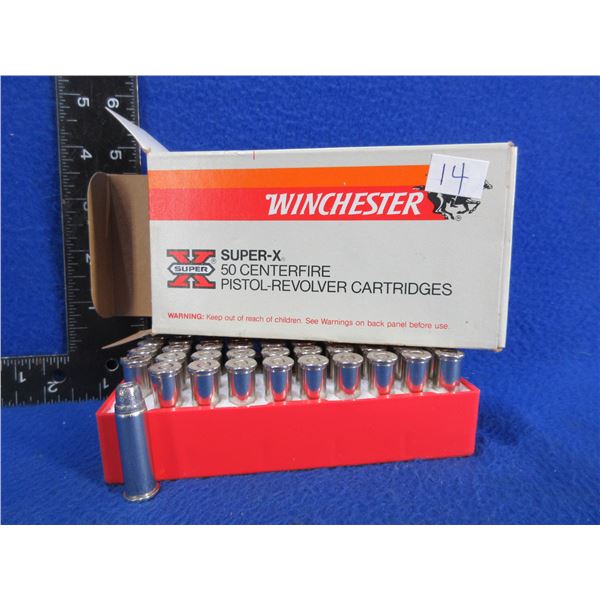 38 Spl 158gr HP Winchester SuperX Cartridges - Box of 50