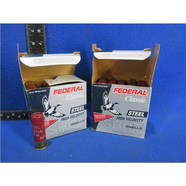 12 Ga. 3" HV Steel BB Shot Federal Shotshells