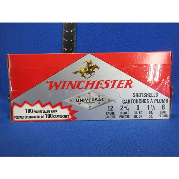 12 Ga. 2 3/4  6 Shot Winchester Universal Shotshells