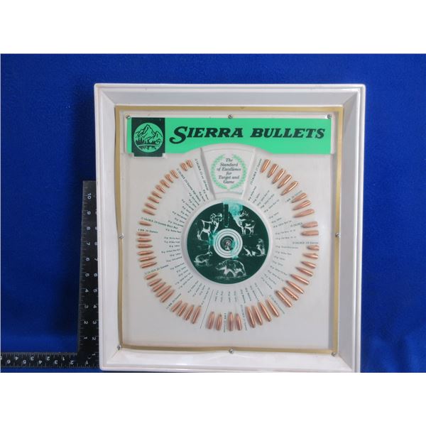 Sierra Bullets Bullet Board