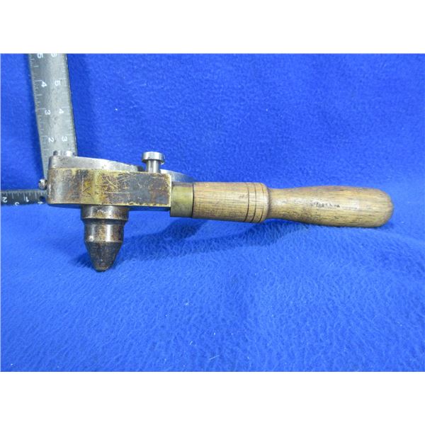 Antique Brass Bullet Mold - Appears to be 75 Cal.