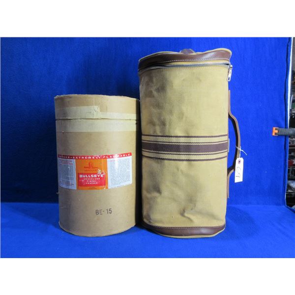 Hercules Powders Container with Samsonite Carry Case