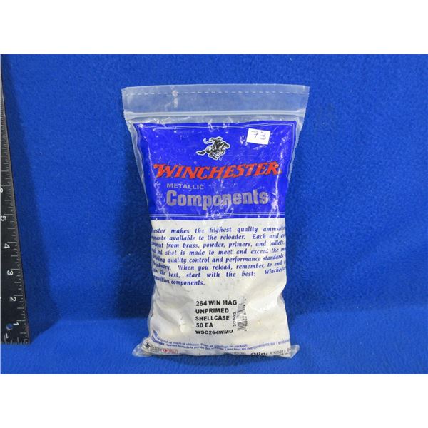 NEW - Brass Only - 264 Win. Mag Unprimed Winchester