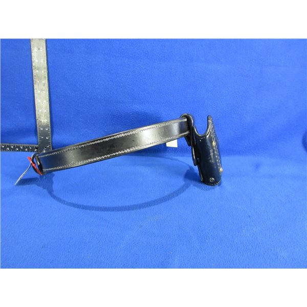 Ernie Hill Fas-Trac Leather Belt and Holster