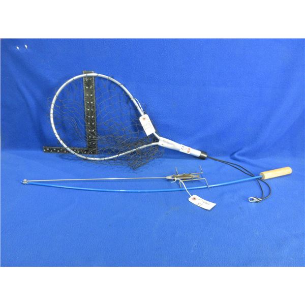 Lucky Strike Trout Net and Firebuggz.com Campfire Stick