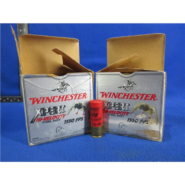 12 Ga. 2 3/4" 4 Shot HV Steel Winchester Shotshells