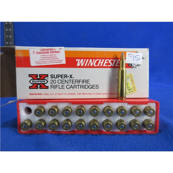 222 Rem. 50gr PSP Winchester SuperX Cartridges