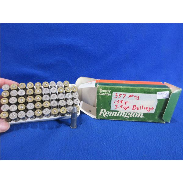 357 Mag Reloads - Box of 50 - Sold as Components