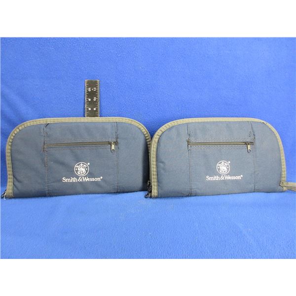 2 Smith & Wesson Soft Handgun Cases - 14" x 8"