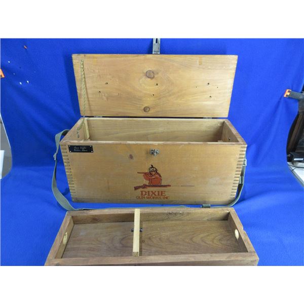 Dixie Gun Works Inc. Wood Box with Hinged Lid