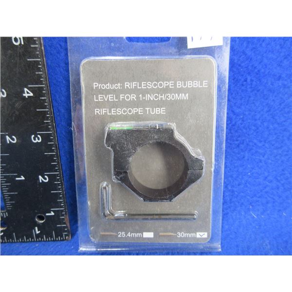 NEW - 30MM Riflescope Bubble Level with Compass