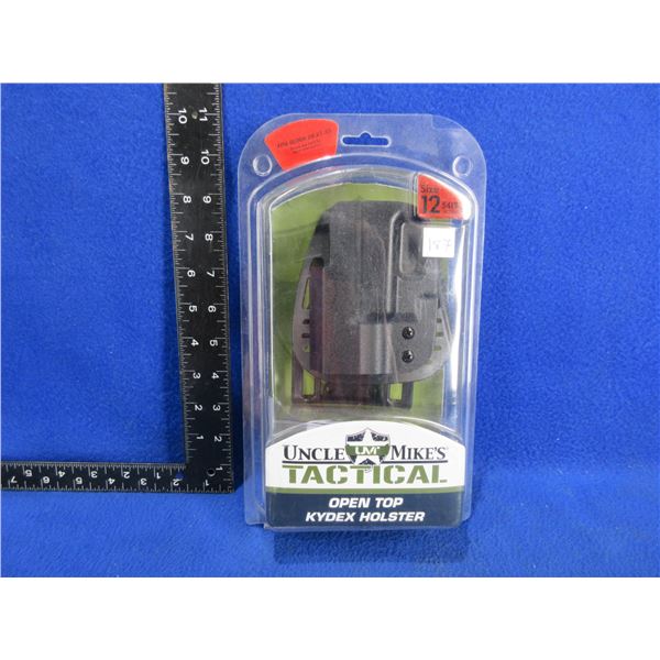 NEW - Uncle Mike's Tactical Kydex Open Top Holster