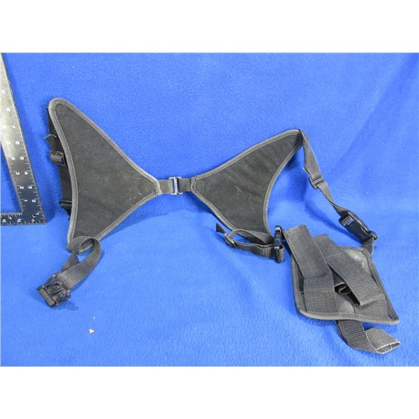 Shoulder Holster with Ammo Pouch - Gun Holster is Missing