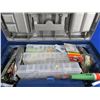 Image 2 : Large Bait Box Tackle Box Full of Assorted Tackle