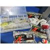 Image 3 : Large Bait Box Tackle Box Full of Assorted Tackle
