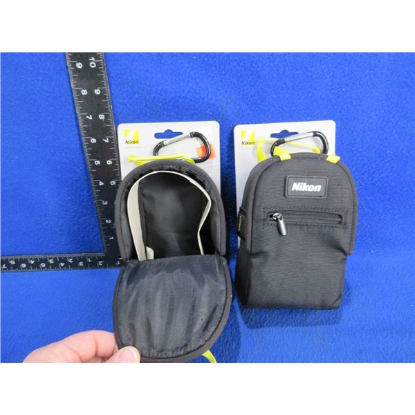 NEW - 2 Nikon SnapPack Magnetic Open & Close Cases