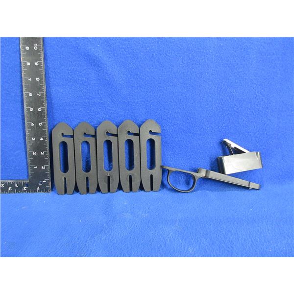 Unknown Short Action Floor Plate and Butt Plate Spacer Set