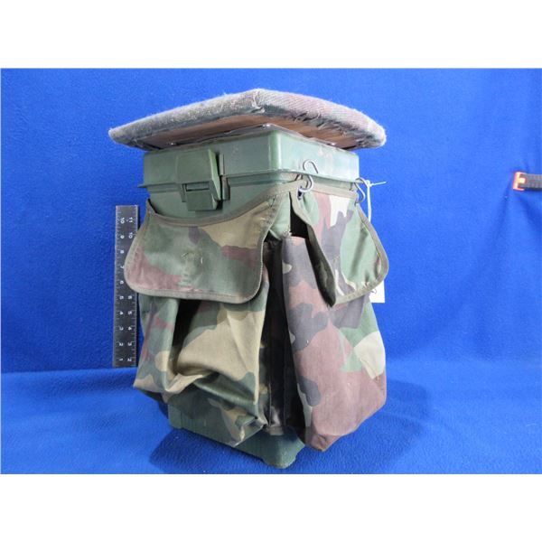 Camo Hunting Seat/Cooler