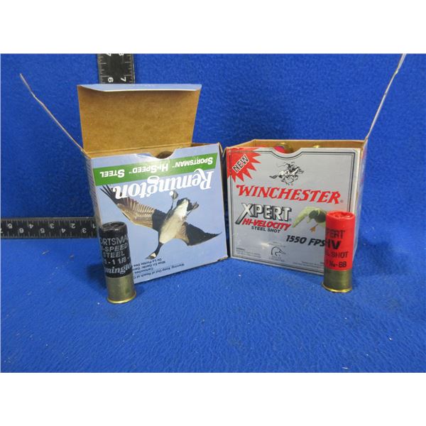 12 Ga. 2 3/4" Winchester and Remington Shotshells