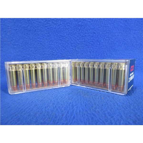 22 WMR 40gr JHP Maxi-Mag CCI Cartridges