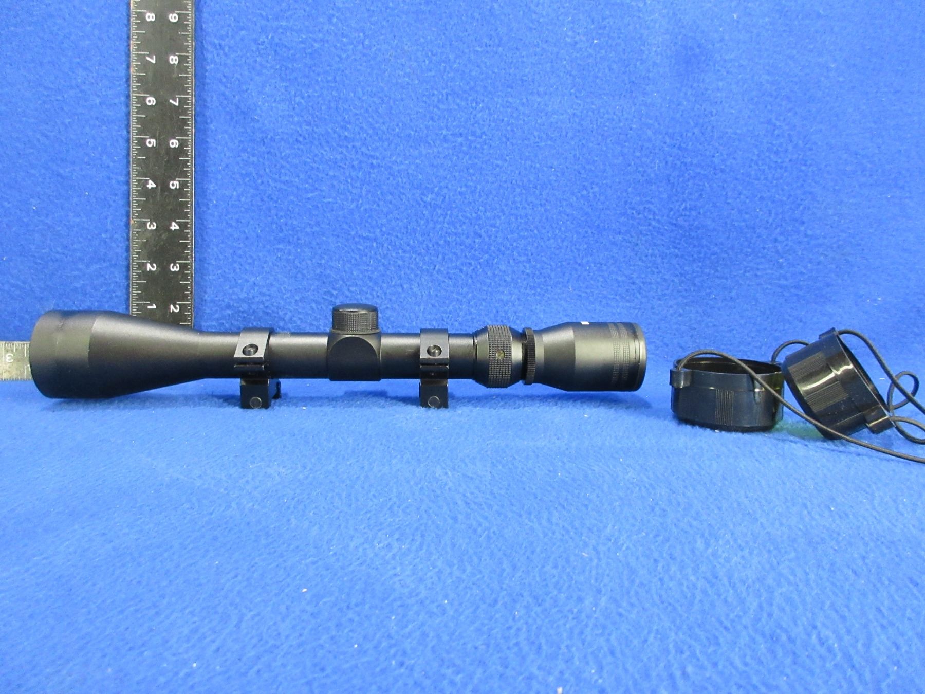 Dead Ringer 3-9x40 Scope with Rings and Lens Covers