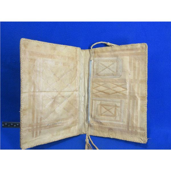 Vintage Tooled Leather Portfolio Case