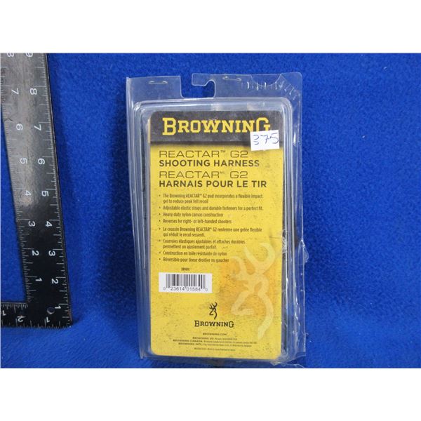 NEW - Browning Reactar G2 Shooting Harness