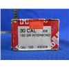 Image 2 : 30 Cal. .308" 150gr Interbond Hornady Bullets - Box of 100