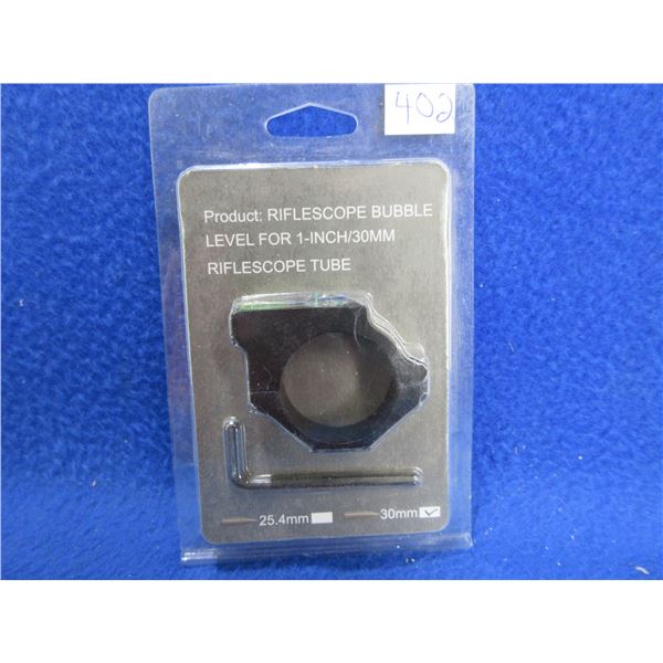 NEW - 30MM Riflescope Bubble Level with Compass